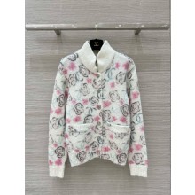 CHANEL White, Black, Pink & Blue BLOUSON P77373 2024