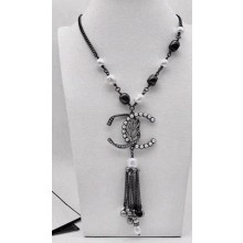 Chanel Necklace Black 33 2018