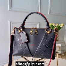 LOUIS VUITTON V TOTE BB MONOGRAM EMPREINTE M44845 BLACK