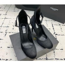 Alaia Round  in Mohair black heel 10.5cm 2024 