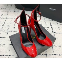 Alaia Round in Patent Calfskin red heel 10.5cm 2024 