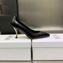 DIOR heel 8CM D-FAME PUMPS IN CALFKSIN BLACK 2023