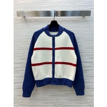 Dior DiorAlps Bomber Jacket white/blue 2024