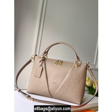 LOUIS VUITTON V TOTE MM MONOGRAM EMPREINTE M44884 BEIGE