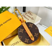 Louis Vuitton Monogram Round case Circular wallet M68524 Brown 2024