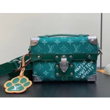louis vuitton Soul Trunk bag Monogram Heritage coated canvas green M12686 1102-2024
