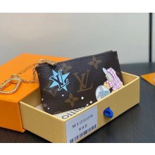 louis vuitton Wallet Coated canvas Grained Cowhide-leather lining M12229 1101-2024
