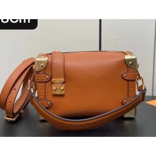 louis vuitton Side Trunk PM bag Grained calf leather orange M23817 1102-2024