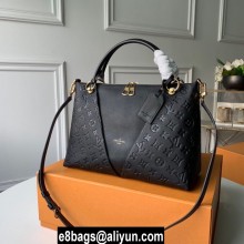 LOUIS VUITTON V TOTE MM MONOGRAM EMPREINTE M44422 BLACK