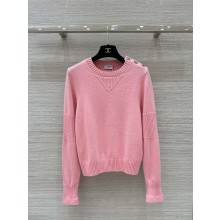 chanel Cashmere PINK pullover 2024 