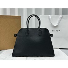 THE ROW MARGAUX 15 BAG IN grained LEATHER black 2024