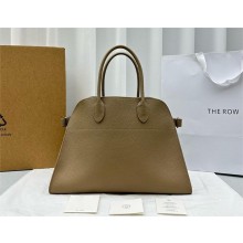 THE ROW MARGAUX 15 BAG IN grained LEATHER chai 2024