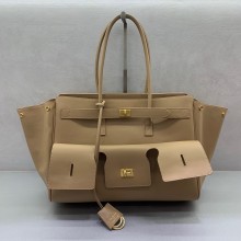 Balenciaga Bel Air MEDIUM Carry All Bag CAMEL/GOLD