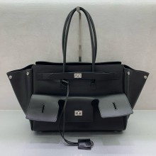 Balenciaga Bel Air MEDIUM Carry All Bag Black/Silver
