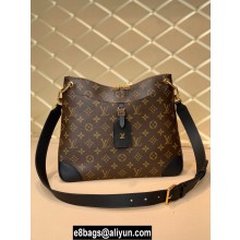 LOUIS VUITTON MONOGRAM CANVAS ODEON MM M45355 BLACK
