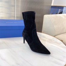 Stuart Weitzman wren Bootie 70mm Heel Black 