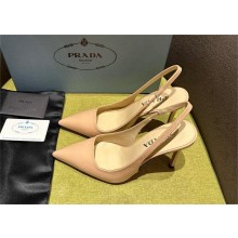 Prada Patent leather slingbacks 1I164N pink 2023