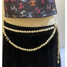 chanel PEARLS CHAIN BELT 2024