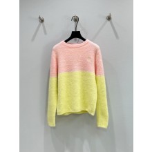 Loewe Sweater in mohair blend Pink/Yellow 2025