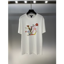 LOUIS VUITTON WHITE Cotton T-Shirt 2025