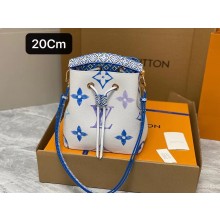 LV By The Pool Néonoé BB BAG M22986 BLUE 2023