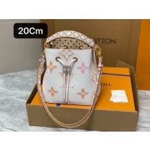 LV By The Pool Néonoé BB BAG M22985 BEIGE 2023