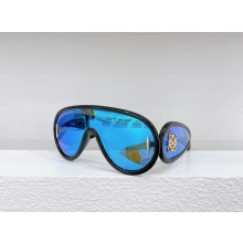 loewe Wave mask sunglasses Shiny Black 2023
