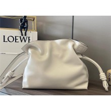 loewe Flamenco clutch in nappa calfskin off white 2023