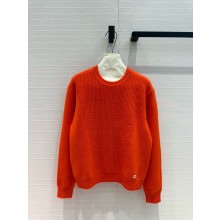 HERMES Cashmere Sweater RED 2024