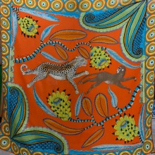 Hermes Cashmere Silk Scarf 140x140cm 20 2022