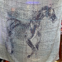 Hermes Cashmere Silk Scarf 140x140cm 03 2022