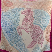 Hermes Cashmere Silk Scarf 140x140cm 49 2022