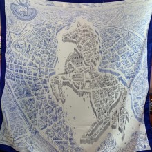 Hermes Cashmere Silk Scarf 140x140cm 50 2022