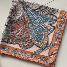 Hermes Cashmere Silk Scarf 140x140cm 51 2022
