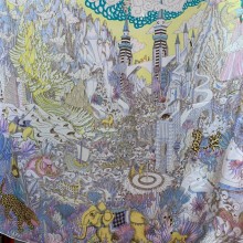Hermes Cashmere Silk Scarf 140x140cm 57 2022