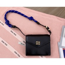 Miu Miu Leather shoulder wallet 5DN014 black 2024