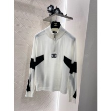 chanel coco neige white sweater 2024