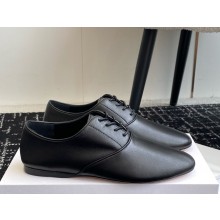 The Row women's Awar leather lace-up black 2024