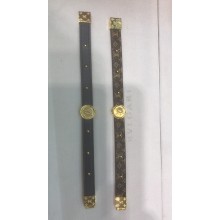 louis vuitton circle reversible bracelet blue monogram