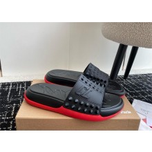 christian louboutin Take It Easy spiked slides black 2024