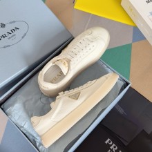 Prada Lane leather sneakers white 2024