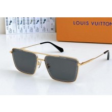 Louis Vuitton Super Vision Metal Square Sunglasses Z2610U 01 2025