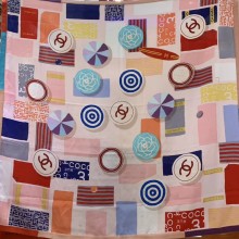 Chanel Square silk Scarf 90x90cm 01 2019
