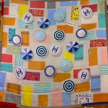 Chanel Square silk Scarf 90x90cm 02 2019