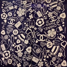 Chanel Square silk Scarf 90x90cm 03 2019