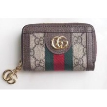 Gucci Web Ophidia GG Key Case 523157 Coffee 2019