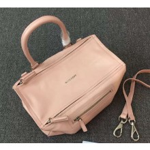 GIVENCHY LARGE PANDORA GOATSKIN SATCHEL BAG PINK