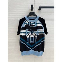 Hermes CHAIN  PRINTED short sleeved sweater 02 2025