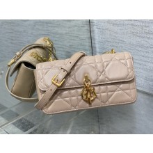 Dior Miss Daisy Mini Bag IN NUDE Macrocannage Lambskin 2024
