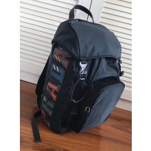 Prada Nylon And Saffiano Backpack 2VZ135 Multicolored Logo 2018